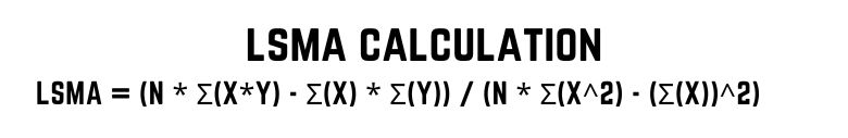 least squares moving average calculation